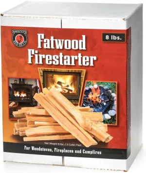 Fatwood 8lb Burlap Bag Fire Starter