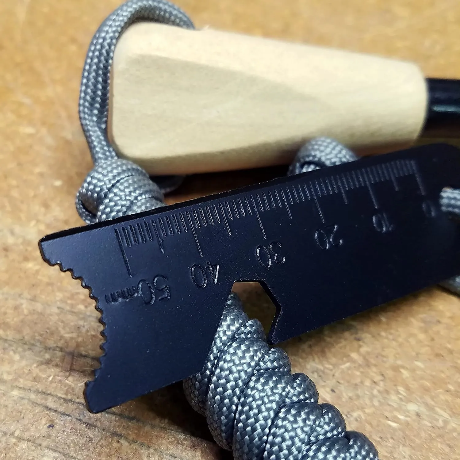 Ferro Rod Fire Starter - X-Large 1/2" Premium Grade for Huge Showers of Hot Sparks - Features Steel Striker with Enhanced Striker Edge and Braided Lanyard
