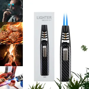 Fire Blaze Lighter, Fireblaze Electric Lighter, Powerful Adjustable Flame Dual-Arc Torch Lighter, Waterproof and Windproof (C)