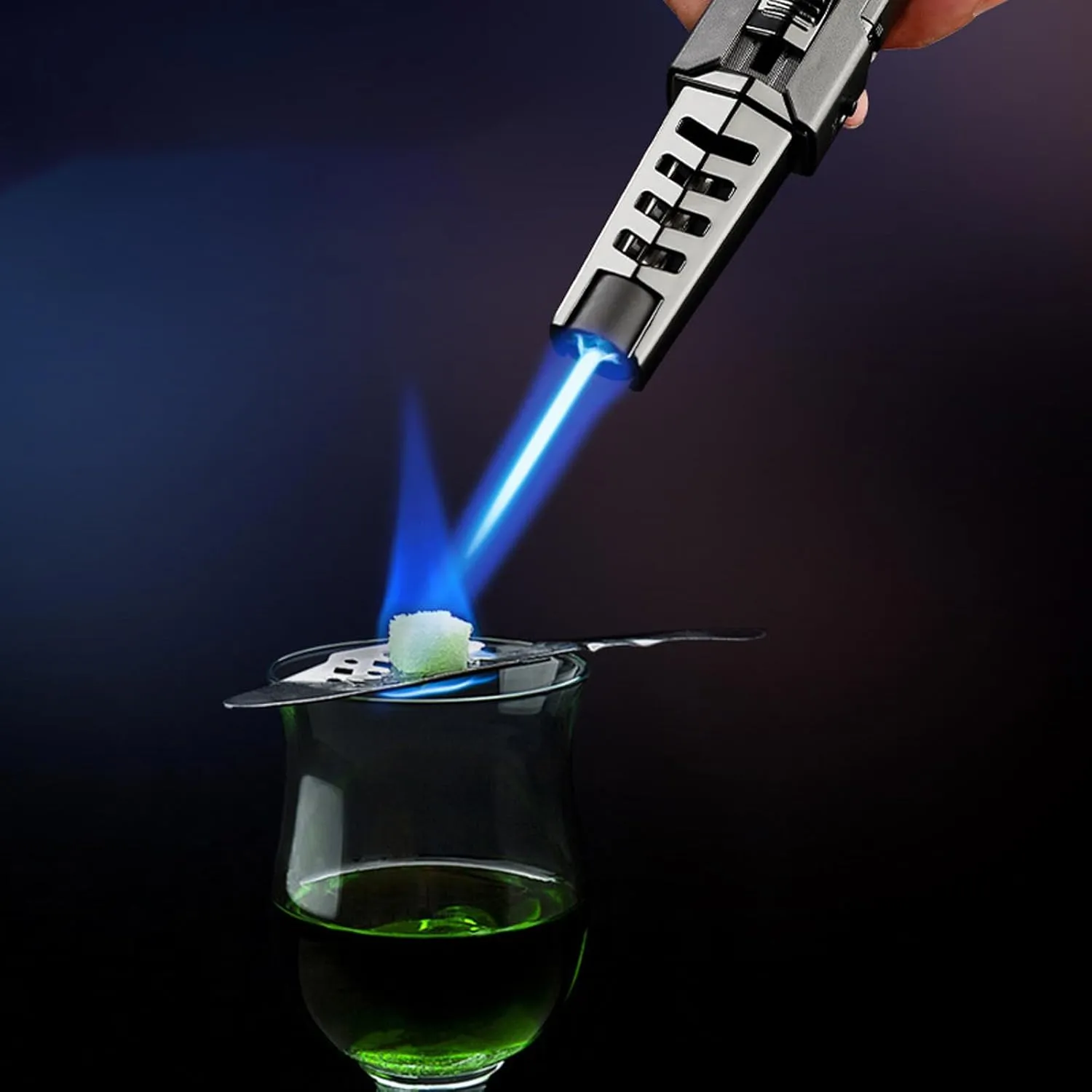 Fire Blaze Lighter, Fireblaze Electric Lighter, Powerful Adjustable Flame Dual-Arc Torch Lighter, Waterproof and Windproof (C)