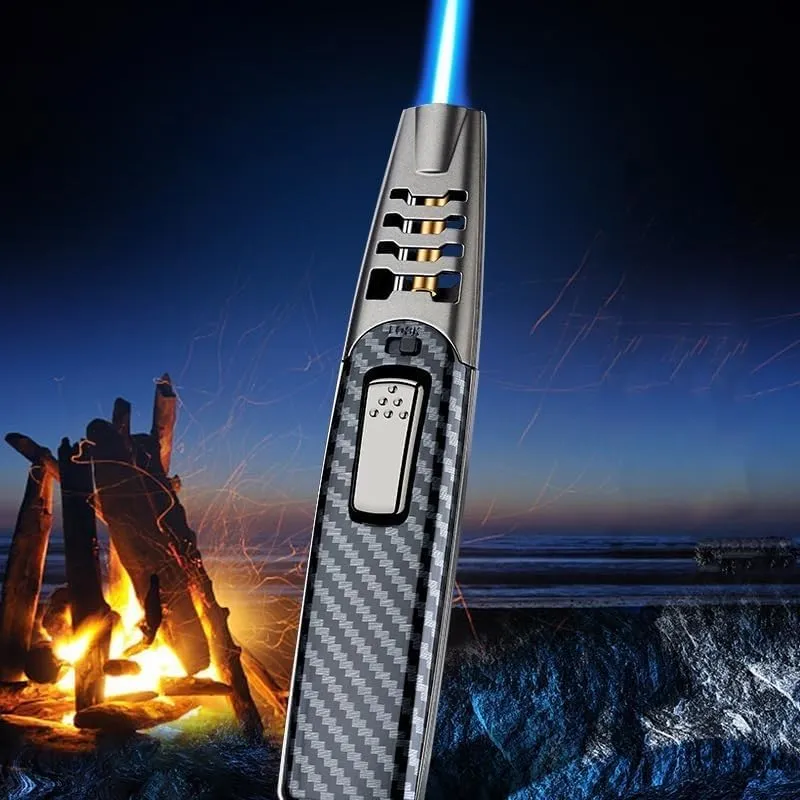 Fire Blaze Lighter, Fireblaze Electric Lighter, Powerful Adjustable Flame Dual-Arc Torch Lighter, Waterproof and Windproof Suitable for Camping Barbecue Fireplace Candles(Brown2)
