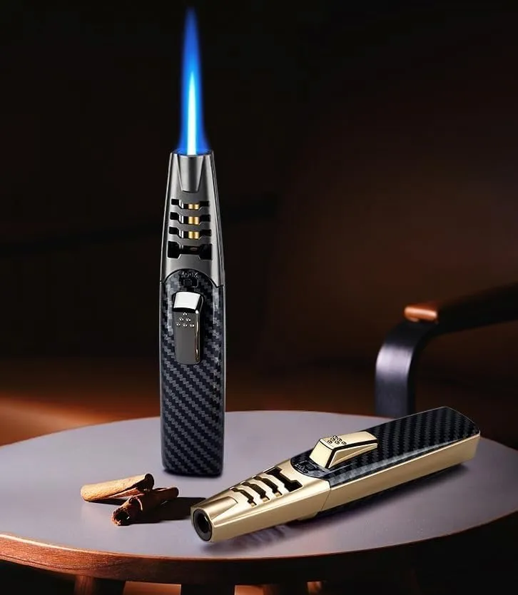 Fire Blaze Lighter, Fireblaze Electric Lighter, Powerful Adjustable Flame Dual-Arc Torch Lighter, Waterproof and Windproof Suitable for Camping Barbecue Fireplace Candles(Brown2)
