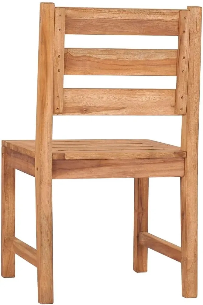 fire Pit Chairs,high Chair,Patio Furniture,Beach Chair,Patio Chairs 6 pcs Solid Wood TeakFor Gardens, patios, Balconies