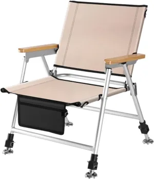 Fishing Chair Folding Recliner Chair Portable Lightweight Reclining Fishing Chair Removable Cushion Camping Chair Camping Chair(C)