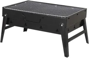 Foldable BBQ Grills Patio Barbecue Charcoal Grill Stove Stainless Steel Outdoor Camping Picnic Barbecue BBQ Accessories Tools