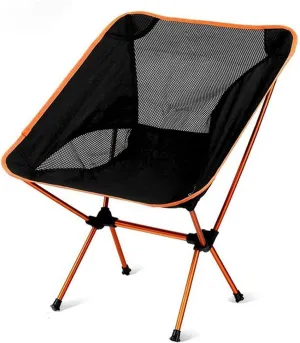 Folding Camping Arm Chair with Carry Bag–Perfect for Fishing Picnic Garden Festivals Park Outdoor Foldable Comfortable Beach Seat