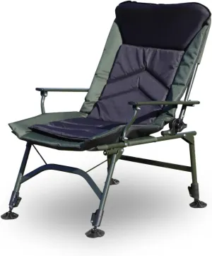 Folding Camping Chair, Adjustable Backrest Outdoor Fishing Chair Portable Collapsible Reclining Lawn Chair for Camping Beach Hiking Yard, Support Up to 330lbs