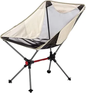Folding Camping Chair Outdoor Folding Chair Camping Beach Portable Simple Backrest Folding Sketching Seat Stool with Mesh Fabric Backrest Indoor Outdoor Folding Chair