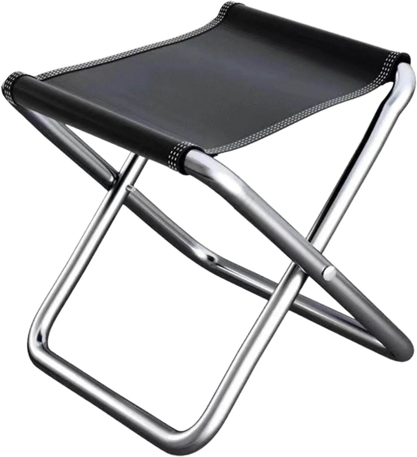 Folding Camping Stool Camp Chairs Multifunction Compact Practical Upgrade Portable Outdoor for Hiking Picnic Fishing Backpacking Barbecue, Half Folded L