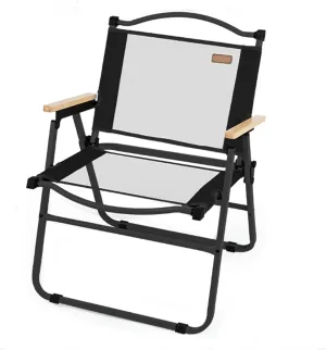 Folding Chair, Camping Chair 1/2/4 Piece Set Portable Mesh Breathable Back Chair Great for Camping Outdoor Use
