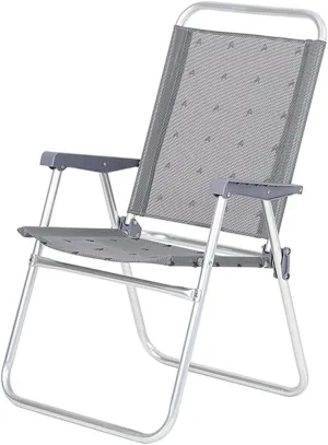 Folding Chairs Outdoor Camping Portable Folding Chair Beach Seat Lightweight Lazy Lunch Break Recliner for Fishing Travel Portable Camping Chair