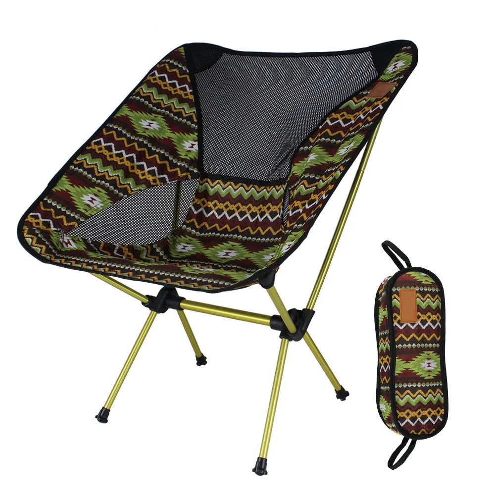 Folding Portable Big ticket savings Compact Picnic Chair Outdoor Reduced-rate Lightweight