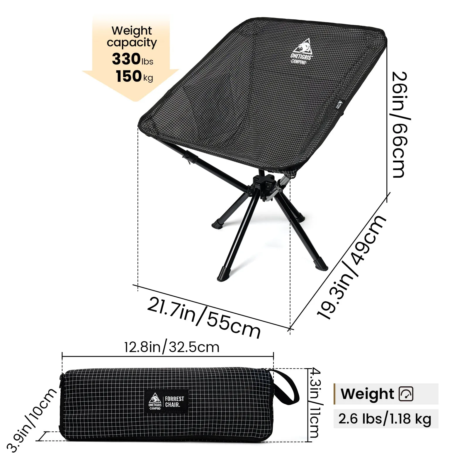 FORREST Camping Chair 10
