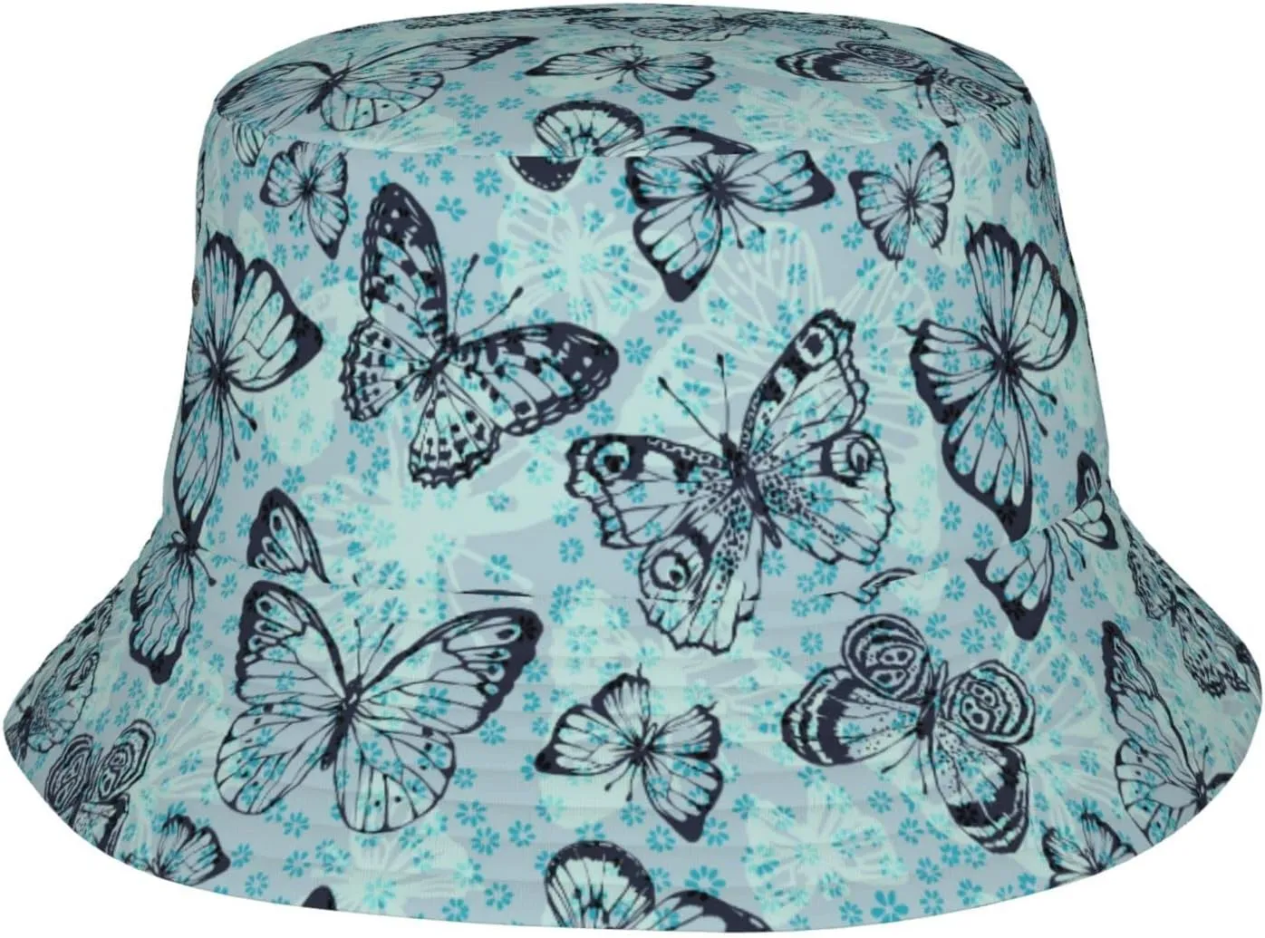 Frogs Bucket Hats for Women Summer Sun Beach Travel Outdoor Fishing Cap Men Bucket Hat