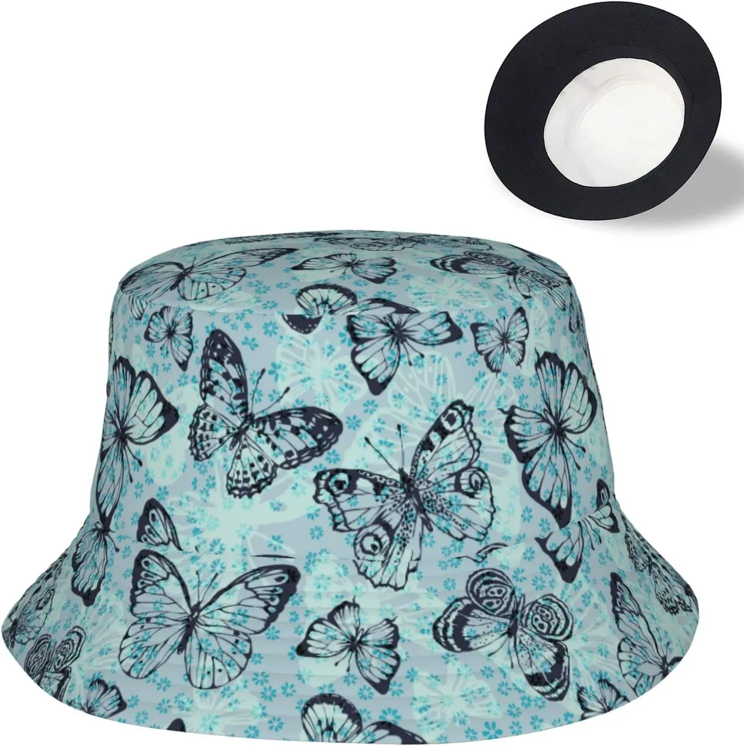 Frogs Bucket Hats for Women Summer Sun Beach Travel Outdoor Fishing Cap Men Bucket Hat