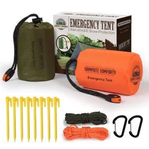 FrostGuard Duo Emergency Bivy Tent – 2-Pack Cold Weather Shelter Kit