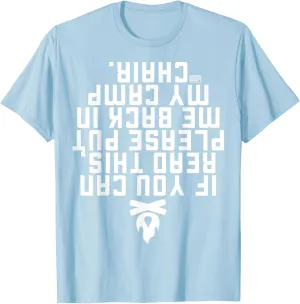 FUNNY IF YOU CAN READ THIS PUT ME BACK CAMP CAMPING T-SHIRT T-Shirt