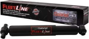 Gabriel 85061 Fleetline Heavy Duty Front/Rear Shock Absorbers for Volvo VNL, VNM, VNR, VNX, VT; Mack Anthem, CHN, CX, CXN, CXP, CXU; Powerhouse Coach; Renegade OEM# 21436086 (1 Pack)