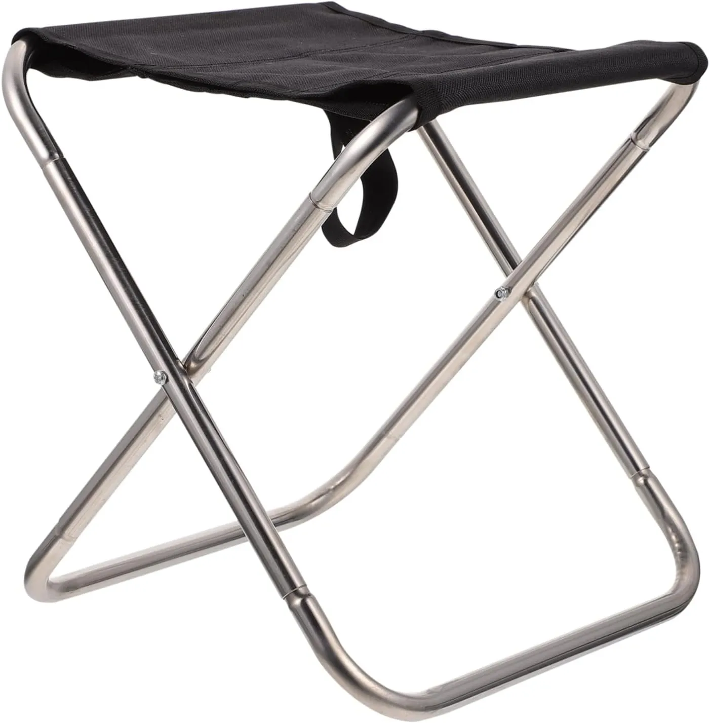 GALPADA 1Pc Outdoor Folding Fishing Stool Portable Camping Chair Lightweight Tripod Seat for Hiking Fishing and Outdoor Activities Easy to Carry Durable Design