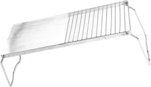 Gas Grill Stainless Steel Barbecue Grill Multipurpose Cook Equipment Outdoor Camping Folding BBQ Rack