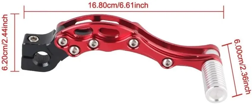 Gear Shift Lever 1pc for 139QMB Moto Start Rod Motorcycle Starter Lever Moto Accessories Engine Kick Start Levers Aluminum Alloy
