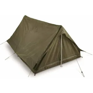 Genuine French army F1/F2 2-Person Tent Olive Beige France military surplus NEW