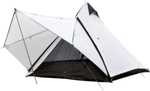 GeRRiT Camping Pyramid Tipi Tent Adult Indian Teepee Tent Yurt Tent Double Layers Tents for Outdoor Camping Hiking Hunting 3-4 Person
