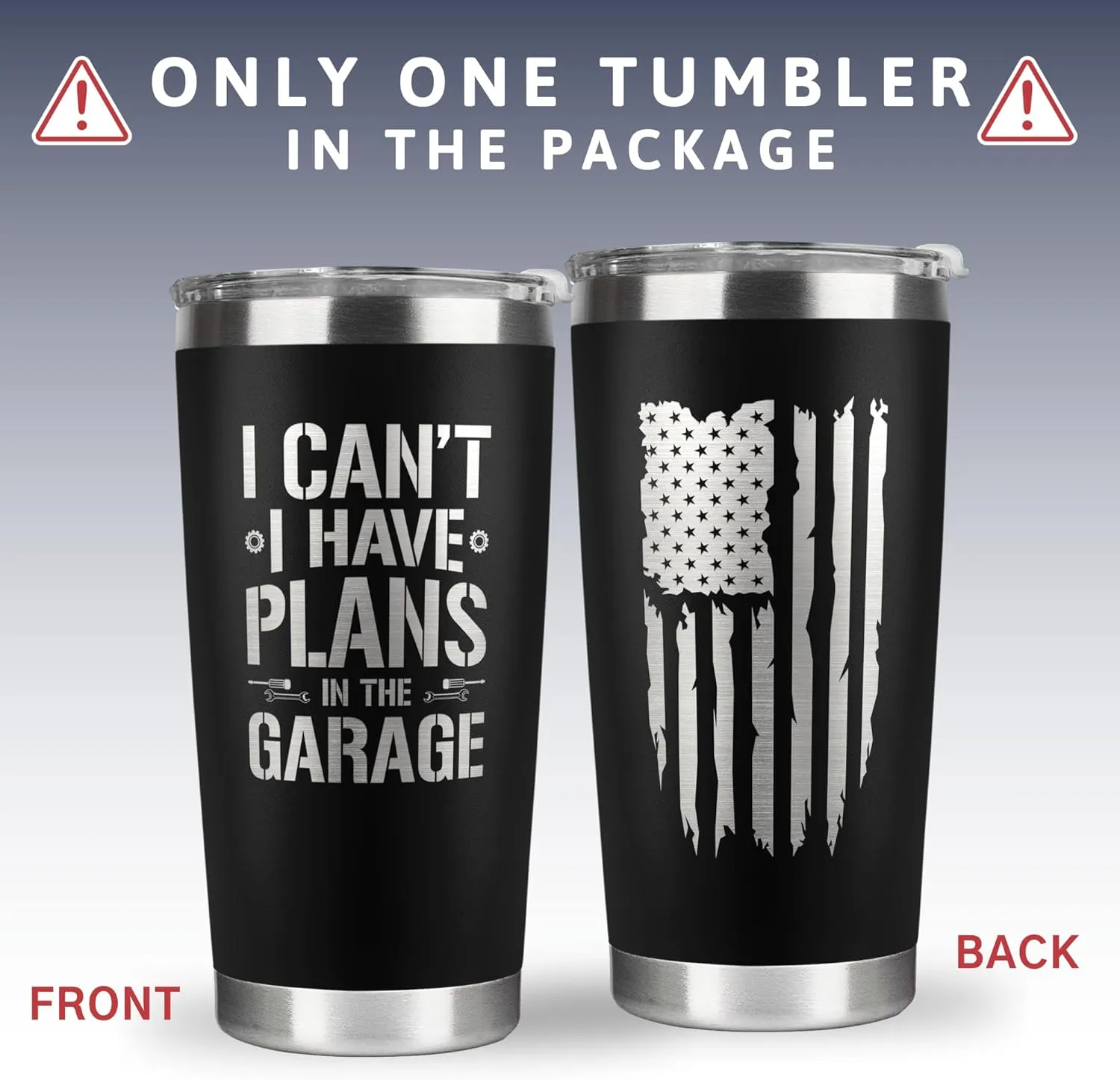Gifts for Men - Fathers Day Gift for Dad, Grandpa, Uncle, Husband - Anniversary, Birthday, Christmas Gifts for Men, Him - Funny Mens Gift Ideas Unique - 20 Oz Stainless Steel Tumbler