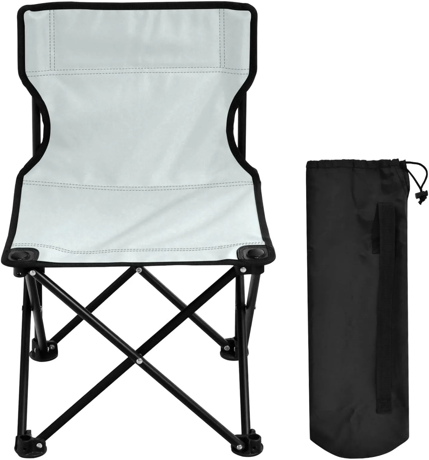 Gredecor Camping Chairs,Azure Lightweight and Supportive Chairs and Lightweight Individuals - Compact, Durable, and Portable - Ideal for Camping, Hiking, Beach, and Picnics - Carry Bag