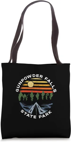 Gunpowder Falls State Park Maryland Forest Vacation Souvenir Tote Bag