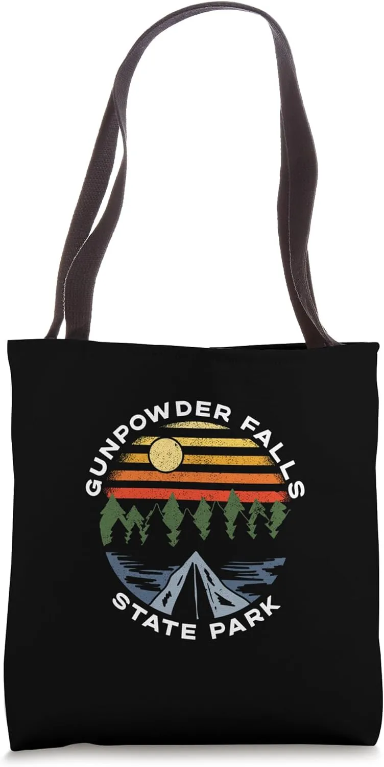 Gunpowder Falls State Park Maryland Forest Vacation Souvenir Tote Bag