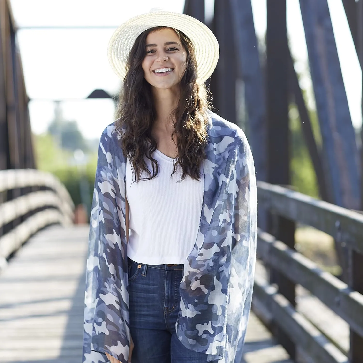 Hadley Wren Women's Lightweight Summer Insect Shield Scarf