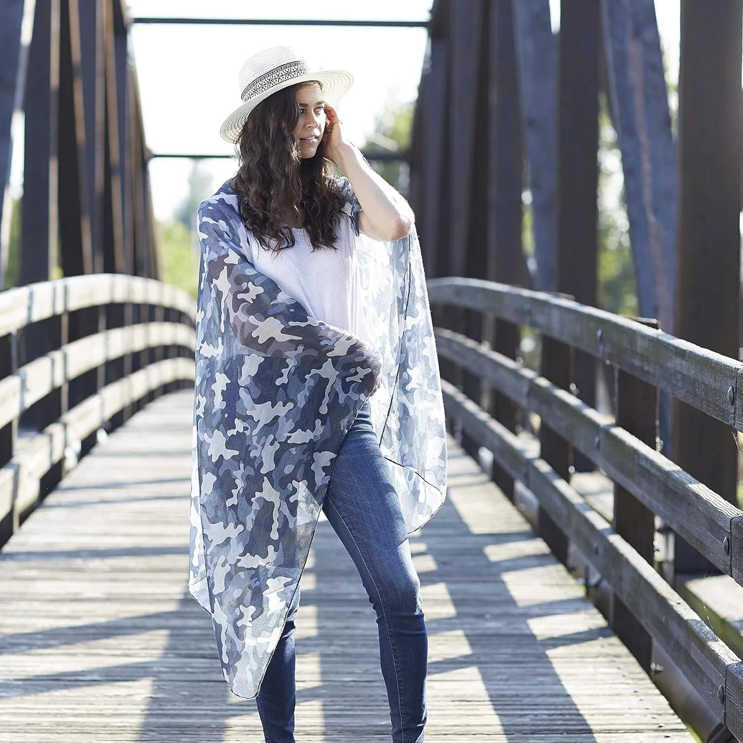 Hadley Wren Women's Lightweight Summer Insect Shield Scarf