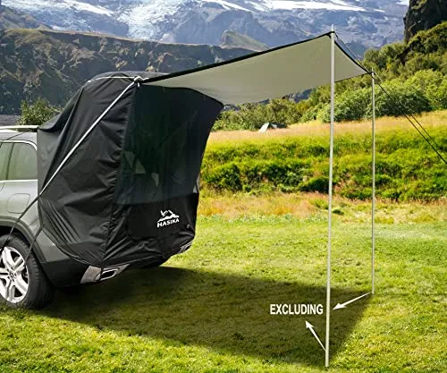 Hasika Tailgate Shade Awning Lightweight Tent Car Camping