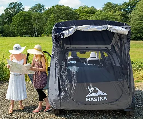 Hasika Tailgate Shade Awning Lightweight Tent Car Camping