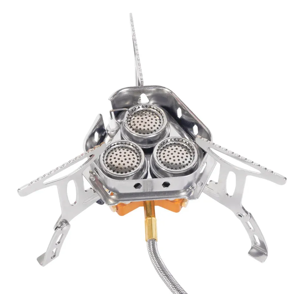 Head Gas Stove - Folding Burners for Camping and Backpacking