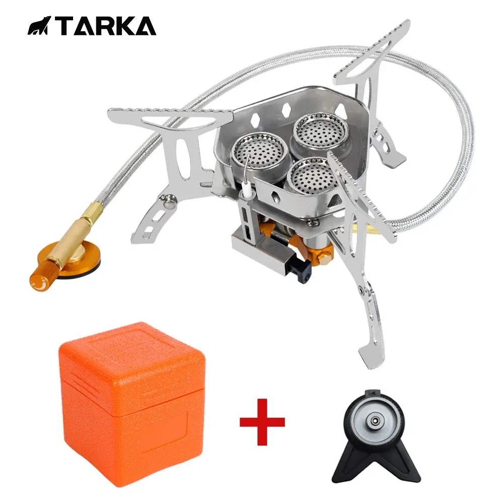 Head Gas Stove - Folding Burners for Camping and Backpacking