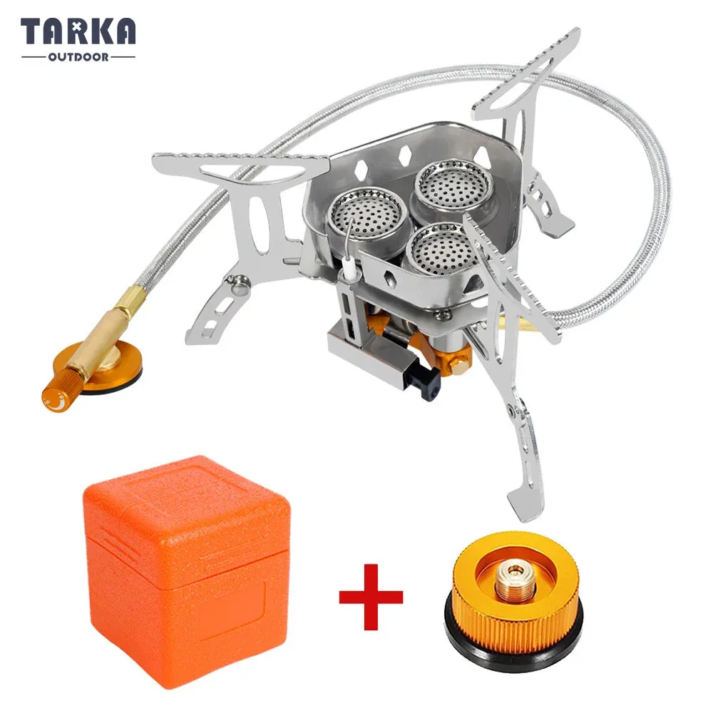 Head Gas Stove - Folding Burners for Camping and Backpacking