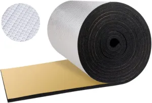 Heat Sound Deadening Insulation Mat-394mil 16.36sqft Car Sound Deadening Mat,Automobile Insulation Sound Deadener for Car Hood Trim Roof Door (394mil/ 40"x60"(16.36sqft))
