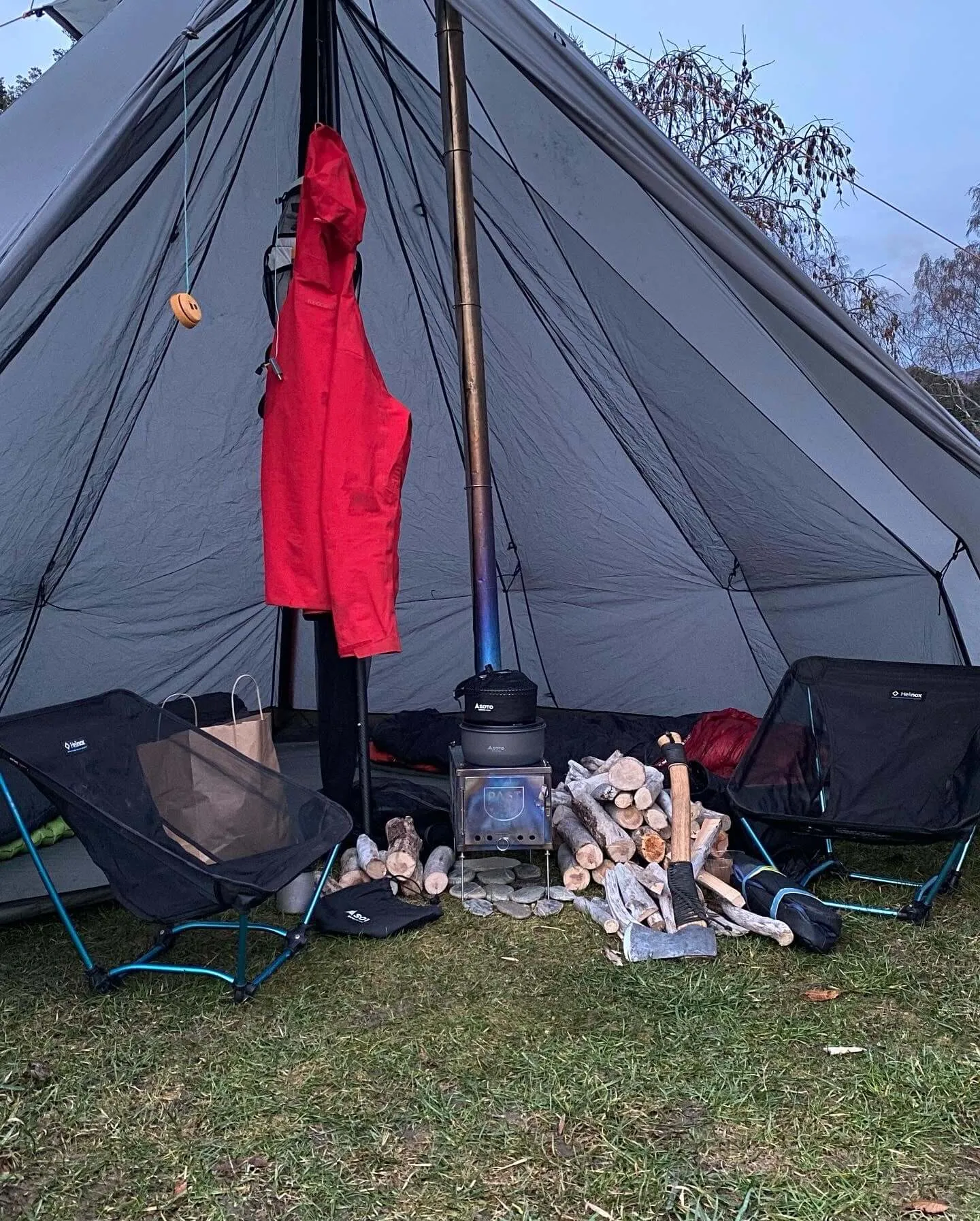 Helinox Ground Chair - the perfect camping chair