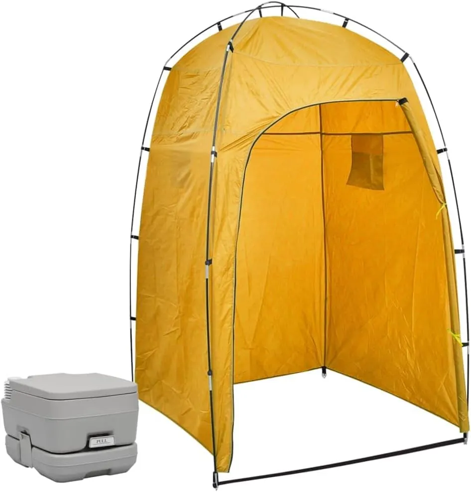 Home Sets with Portable Camping Toilet with Tent 10 10 L