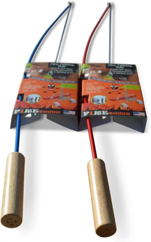 Hot Dog Roasting Stick - Campfire Fishing Pole Marshmallow Roaster & Smore Stick