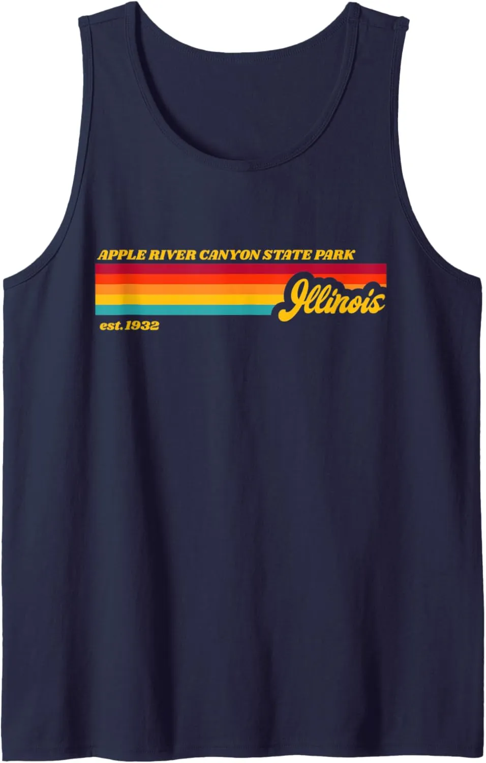 Illinois APPLE RIVER CANYON State Park Tank Top