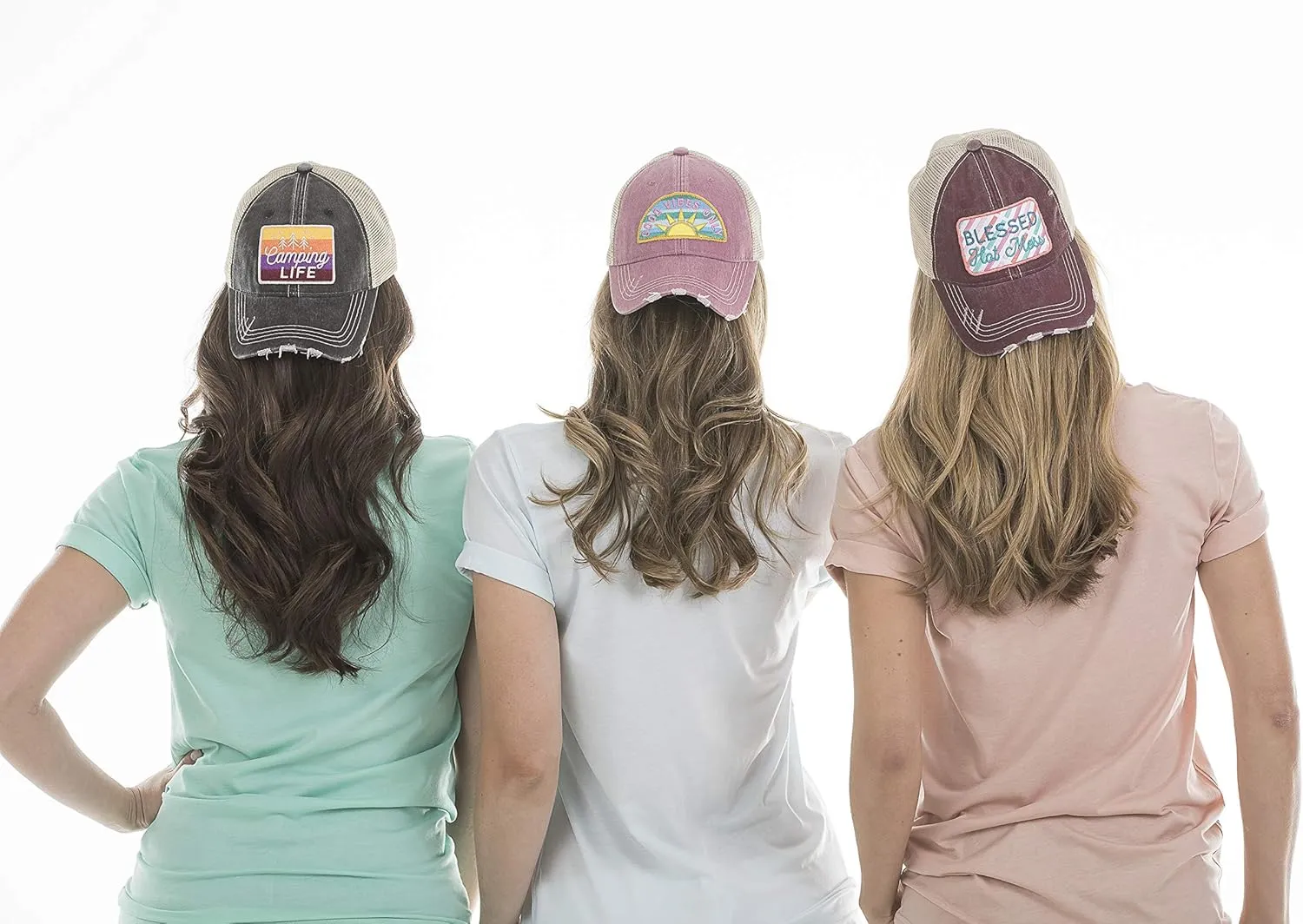 KATYDID Camping Life Baseball Hat - Trucker Hat for Women - Stylish Cute Ball Cap