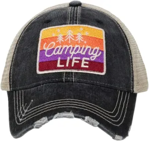 KATYDID Camping Life Baseball Hat - Trucker Hat for Women - Stylish Cute Ball Cap