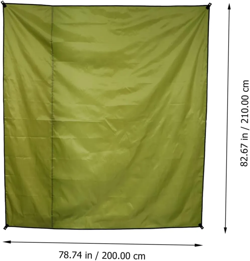 KICHOUSE 210x200cm Oxford Cloth Mat Ground Mat for Camping Tent Portable Outdoor Blanket Beach Camping Pad