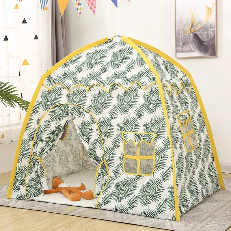 Kids Play Tent for Baby Game House Portable Collapsible Princess Castle Children Tent Birthday Holiday Gifts for Boys and Girls
