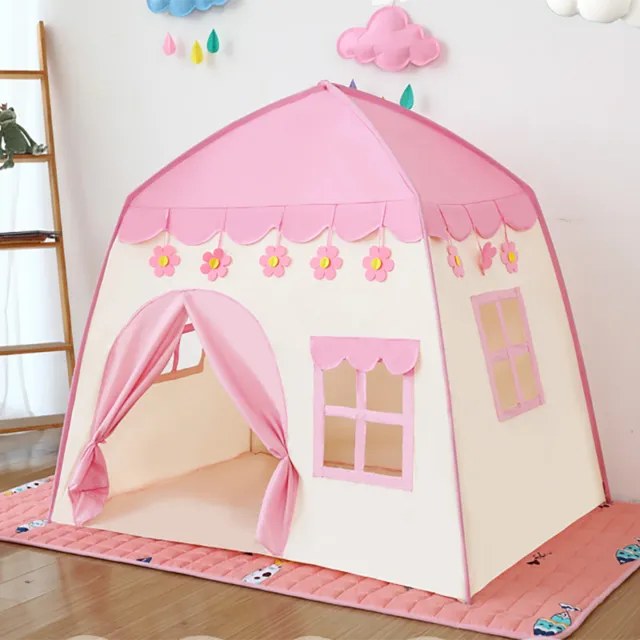 Kids Play Tent for Baby Game House Portable Collapsible Princess Castle Children Tent Birthday Holiday Gifts for Boys and Girls