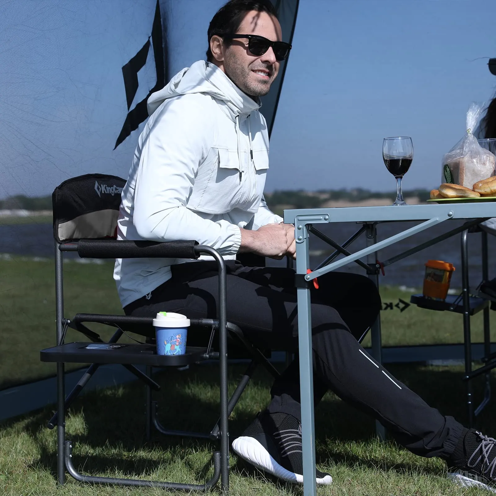KingCamp Comfort Folding Director's Chair
