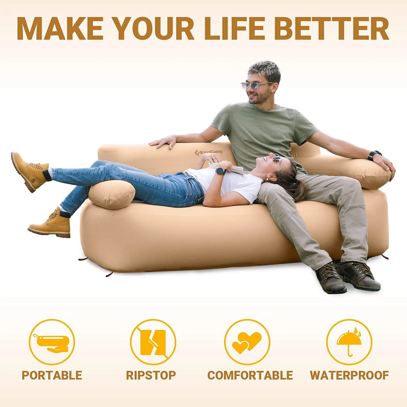KingCamp Inflatable Sofa Set